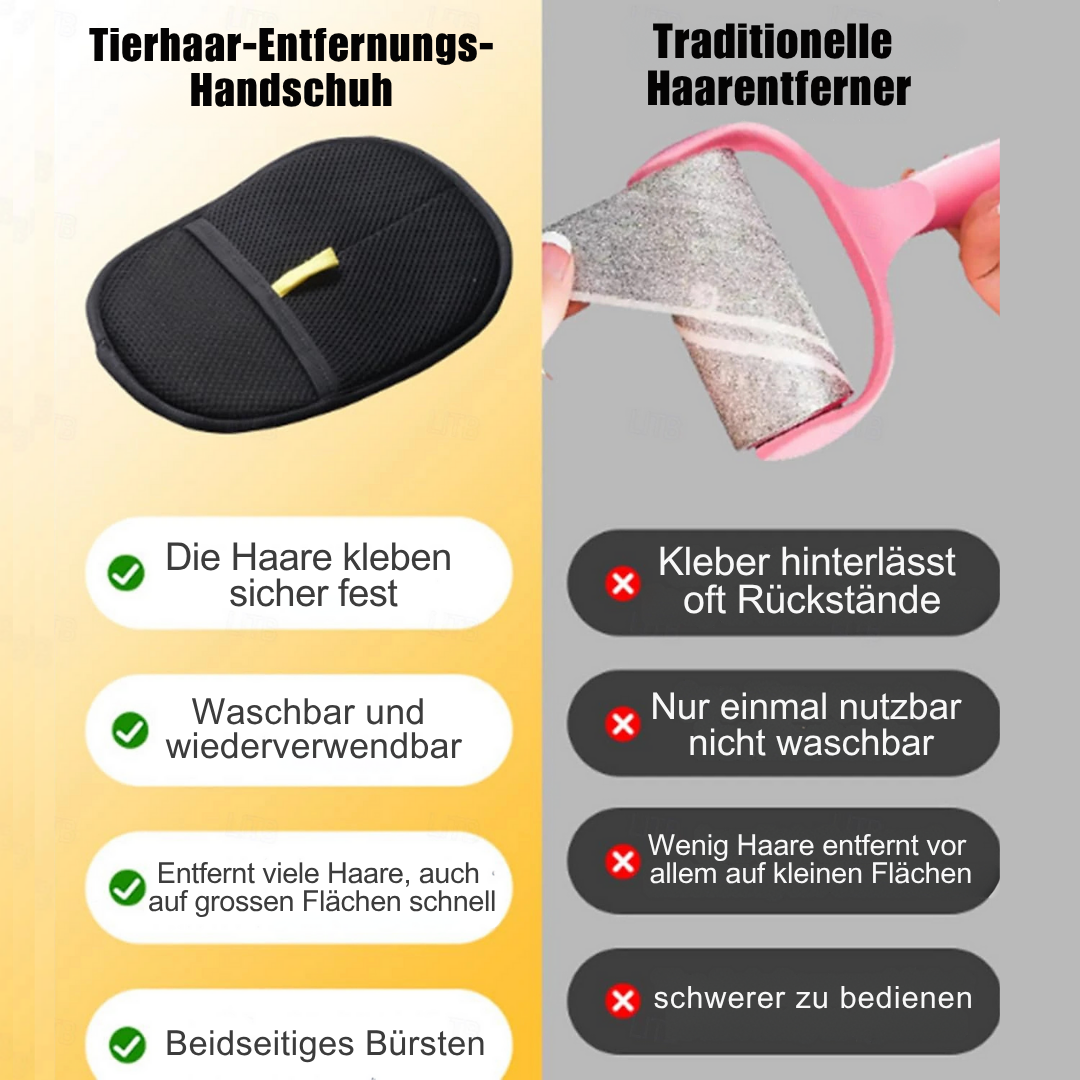 Tierhaar-Entfernungs-Handschuh