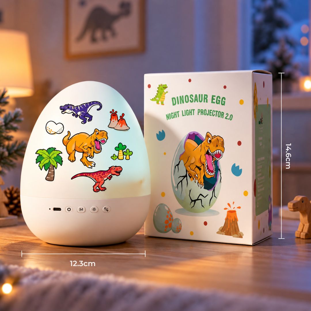 Magisches Dino Ei - Nachtlicht