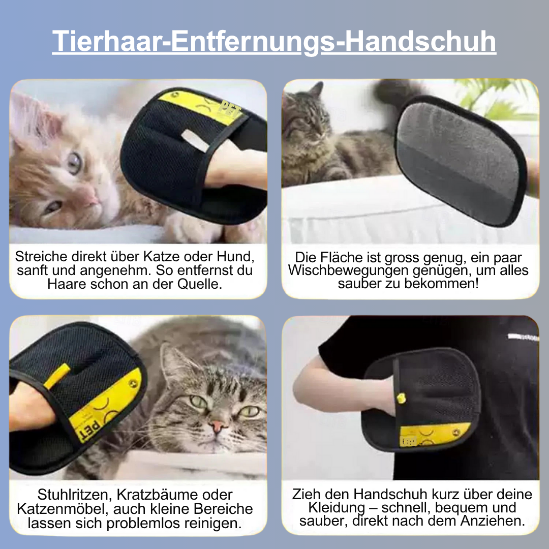 Tierhaar-Entfernungs-Handschuh