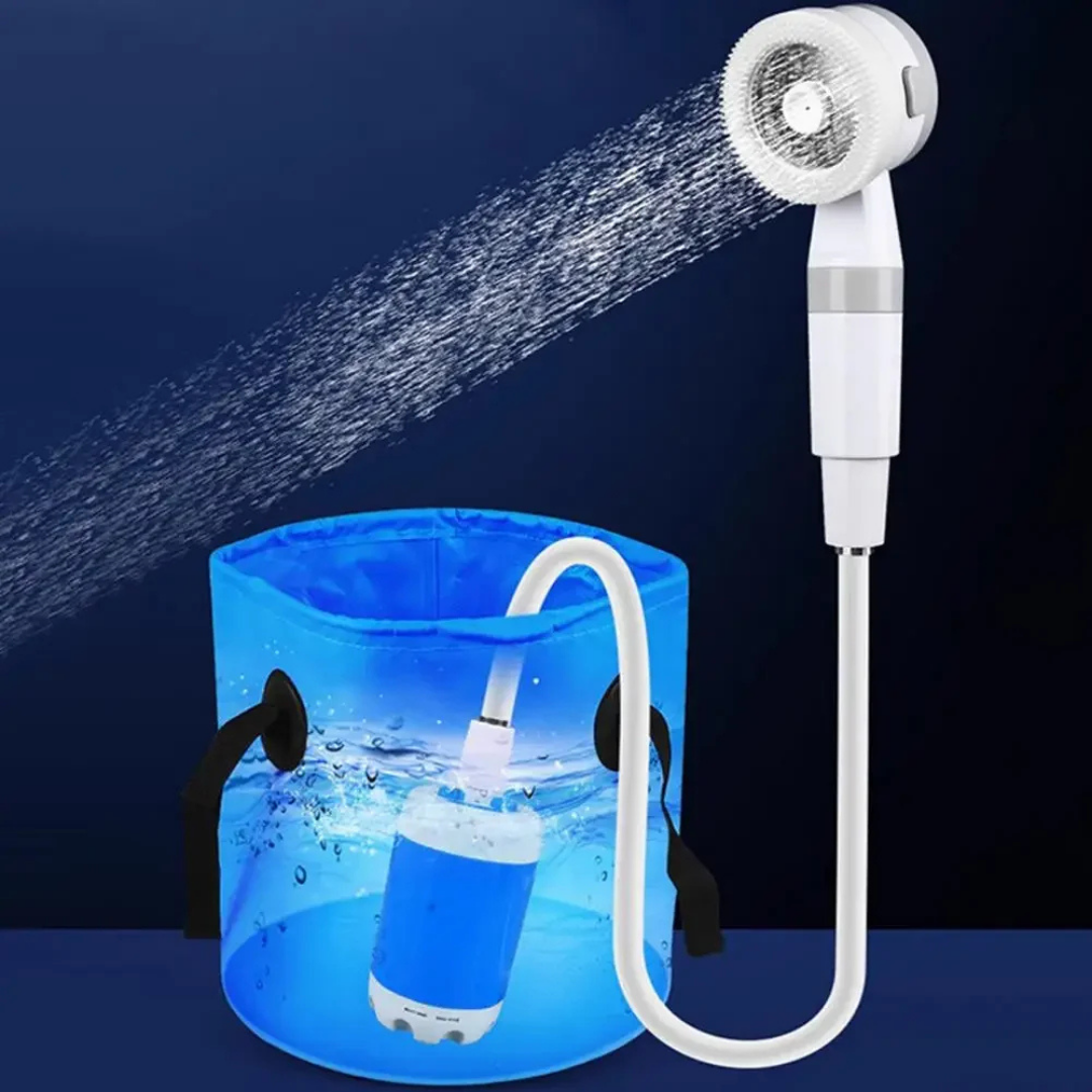 AquaFlow - Tragbare Outdoor Dusche