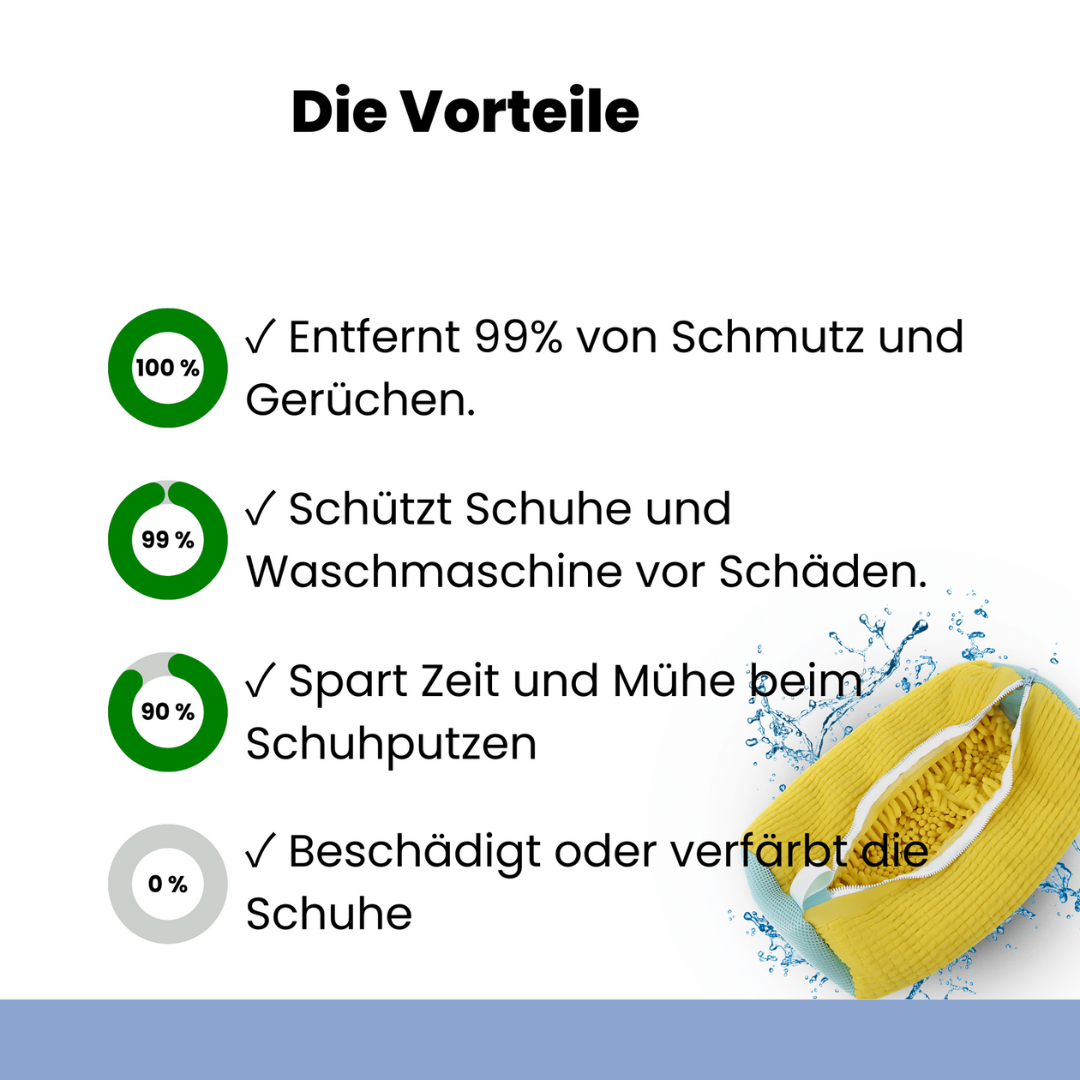 Schuhwaschbeutel für die Waschmaschine