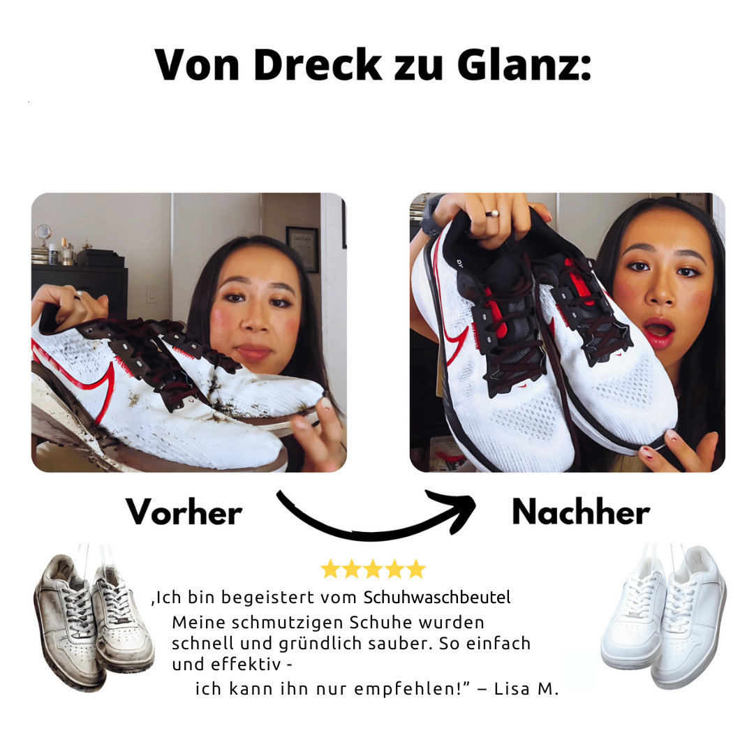Schuhwaschbeutel für die Waschmaschine
