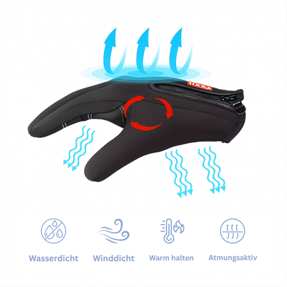 Wasserdichte Thermo-Touchhandschuhe
