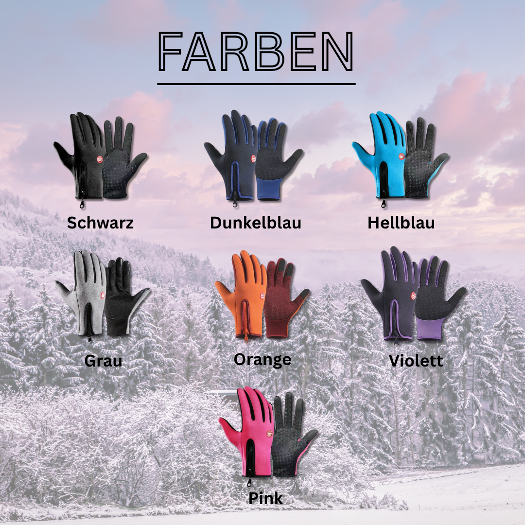 Wasserdichte Thermo-Touchhandschuhe