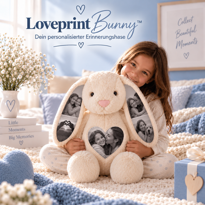 Loveprint Bunny - Dein personalisierter Erinnerungshase