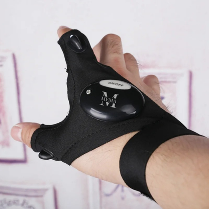LED Taschenlampen Handschuhe