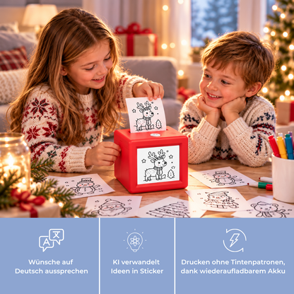 StickerMagic - Der magische KI Stickerdrucker