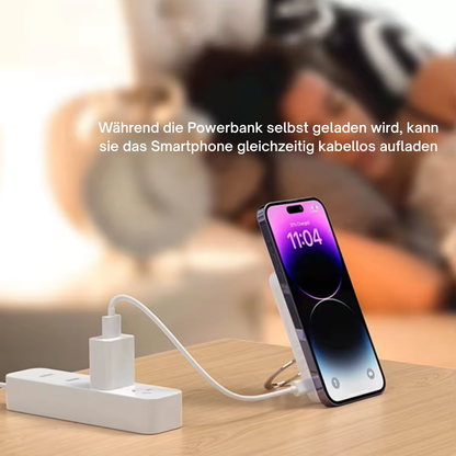 Magnetische Powerbank mit Halterung
