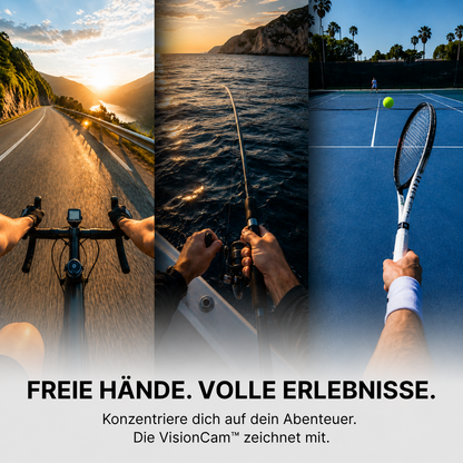 VisionCam™ - Sportbrille mit Kamera