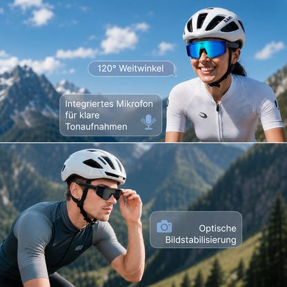 VisionCam™ - Sportbrille mit Kamera