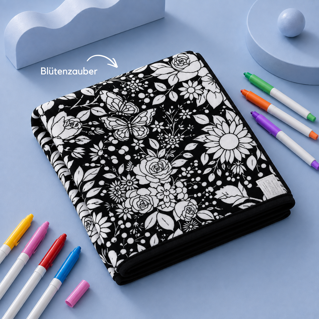 CuddleArt™ - Deine Decke zum Ausmalen