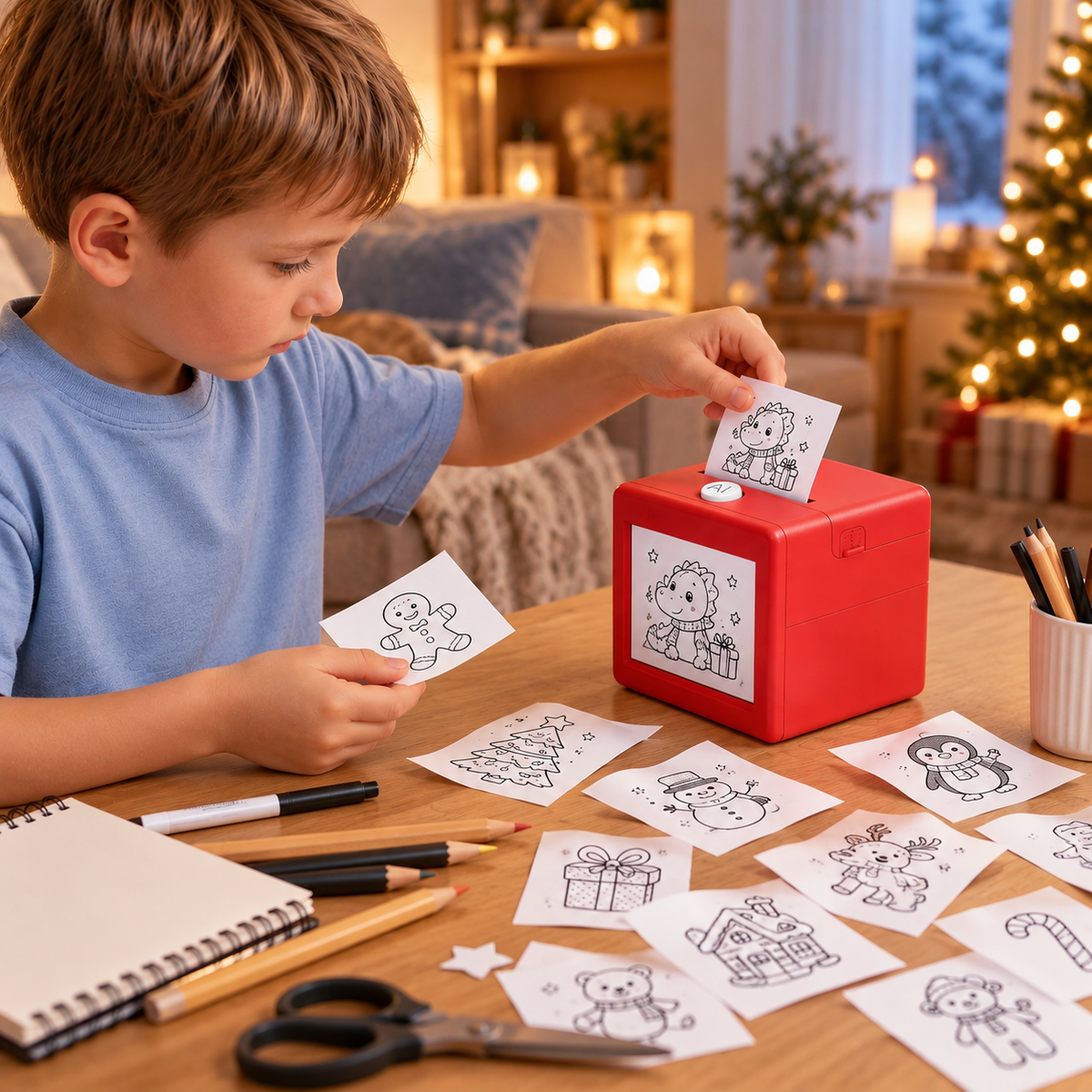 StickerMagic - Der magische KI Stickerdrucker