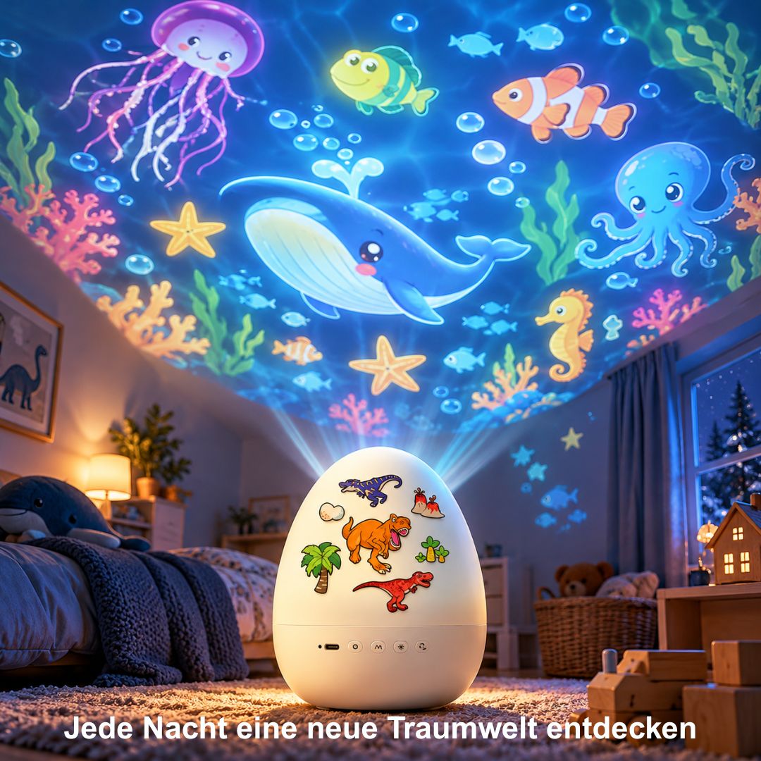 Magisches Dino Ei - Nachtlicht