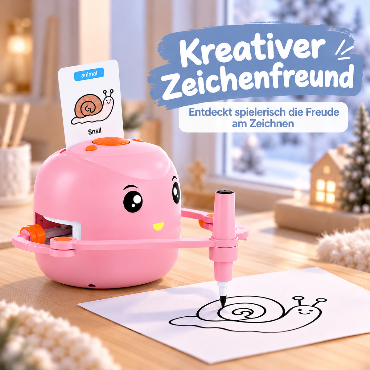 Magischer Zeichenroboter