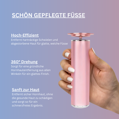 Samtfuss Pro - Elektrischer Hornhautentferner