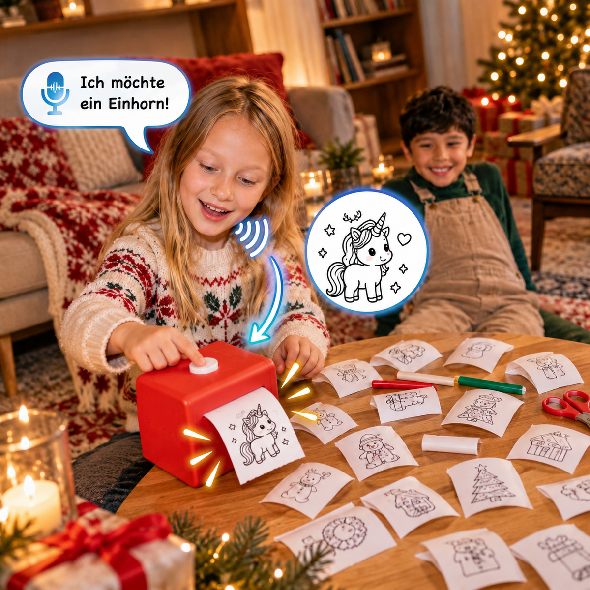 StickerMagic - Der magische KI Stickerdrucker