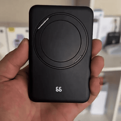 Magnetische Powerbank mit Halterung