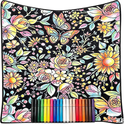 CuddleArt™ - Deine Decke zum Ausmalen