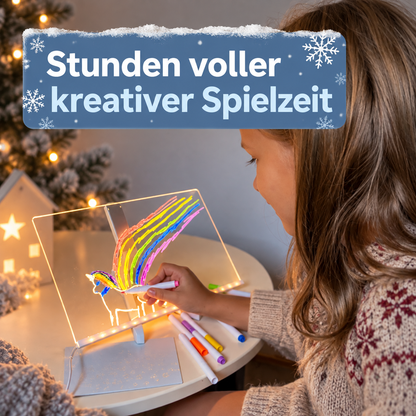 LED Zeichenbrett - der kreative Malspass ohne Bildschirm